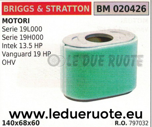 797032 filtre air briggs - 797032, &