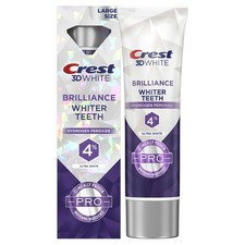 Crest 3D White Brilliance Pro Ultra White Dentifrice, 107 G