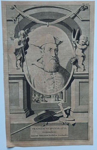 Franciscus sfondratus gravure - franciscus,