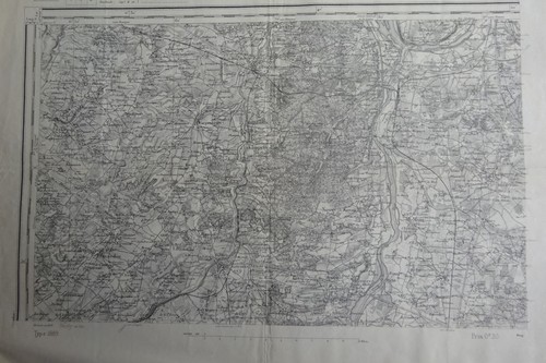 Carte etat major xixè - carte,