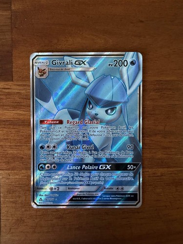 Carte pokémon givrali - carte, gx