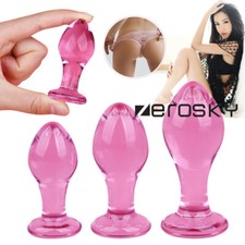 Glass-Crystal-Butt-Plug-Anal-S