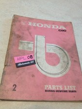 Honda C 90 C90 Cub parts list