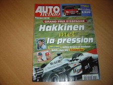 Auto hebdo N°1238 Mercedes CLK.Superkart 250.BG Formula