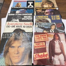 Lot 10 Disques Vinyle 44 T