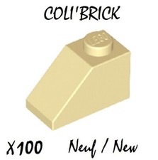 Lego 3040 - 100x Brique pente