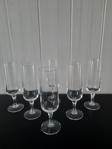 Verres flûtes champagne - 6,