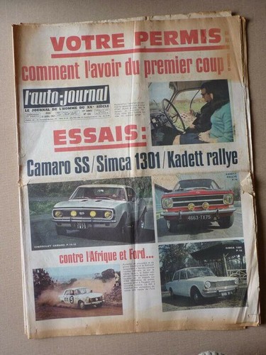 Auto journal 426 chevrolet - n°426,,