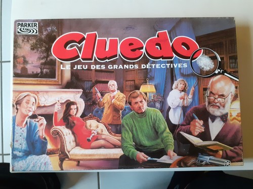 Jeu société cluedo - de, le