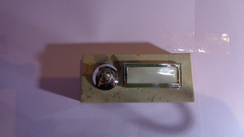 Sonnette rectangle marbre - rectangle,