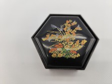 JOLIE BOITE A BIJOUX GIGOGNE PLASTIQUE NOIR