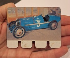 PLAQUETTE IMAGE MÉTAL PUBLICITAIRE COOP n°83 ROLLAND PILAIN COURSE COLLECTION