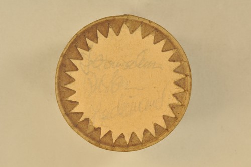 Cylindre phonographe cire