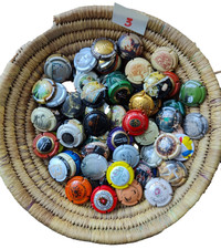 Lot de 120 capsules de champagne sans double