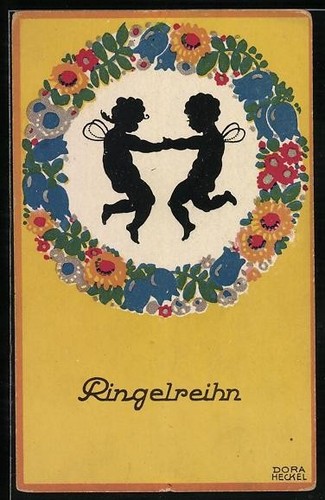 Carte postale artiste - d'artiste, dora