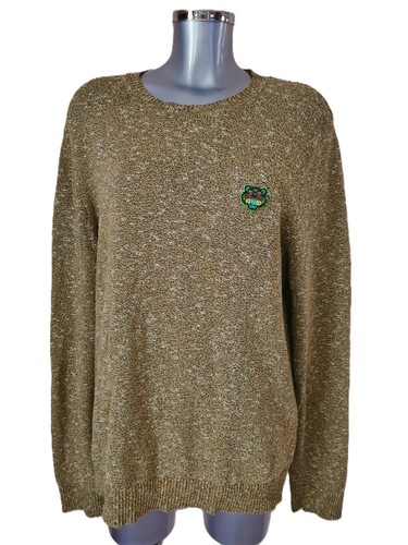 Kenzo pull chiné jaune - chiné,