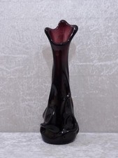 Vase En Verre Vintage -