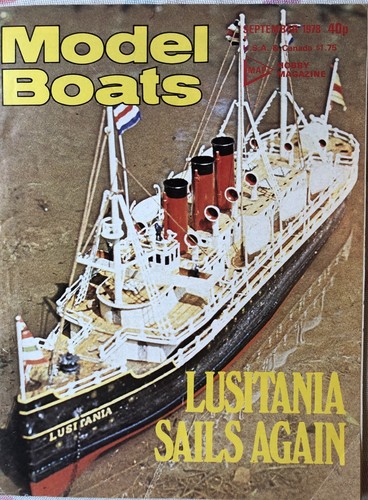 Model boats magazine sep - magazine, 1978