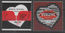 France - (paire)  Cœur Sonia Rykiel 2018 N°5198 & 5199 Neufs**