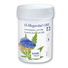 Tropic Marin O-Megavital 75g Avec Algues Et pour Poissons D'Eau Salée