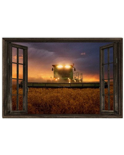 Tractor window view - tractor,