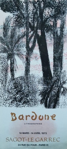 Guy bardone affiche - affiche, exposition