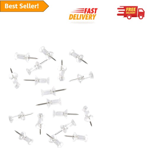100 pack durable push pins - 100-pack,
