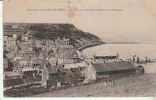 CPA PORT EN BESSIN LA VILLE LA