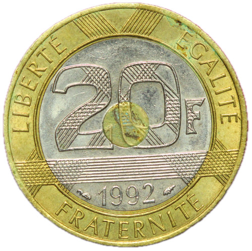 17760 francs 1992 - 20,