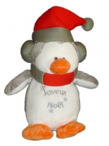 Doudou peluche pingouin - doudou,