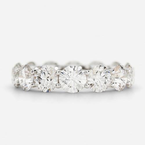 7ct round lab grown diamond - round,
