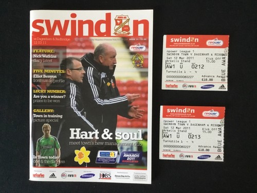 Swindon town dagenham - town, v