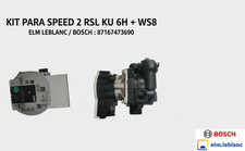 ELM Leblanc  Bosch Circulation Pump Kit Para Speed 2 RSL KU 6H + WS8 87167473690