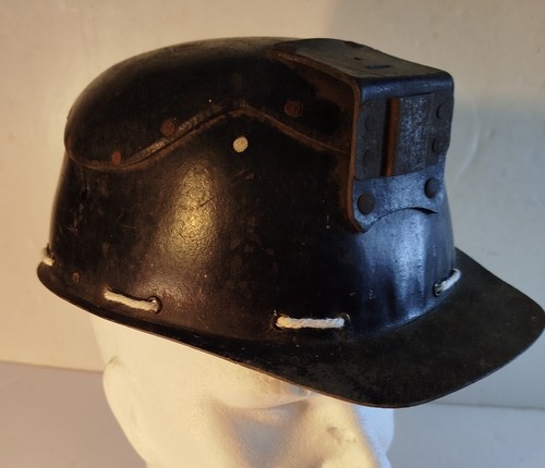 Casque mineur ancien - casque,