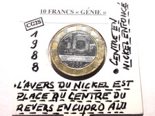 FAUTEE 10 Francs "Génie" 1988