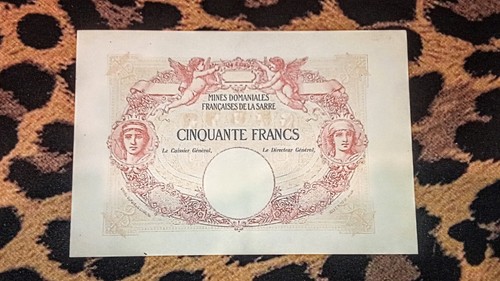 Billet francs mines - billet,