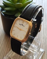 ? Montre Homme Yonger & Bresson Vintage Watch 1984 Classique Cuir Quartz