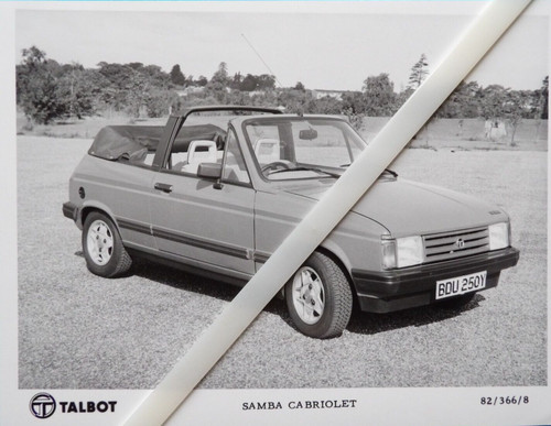 Photo presse talbot - photo, samba