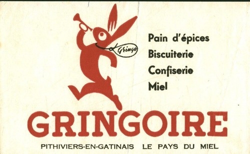 Buvard vintage pain épices - vintage,