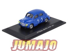 4CV4 Voiture 1/43 Eligor RENAULT 4 CV Berline Bol d'or R 1063 1952 #53