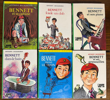 Lot 6 livres BENNETT Anthony Buckeridge Bibliothèque verte TBE