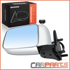 Rétroviseur Extérieur Gauche Convexe Électrique Chrome pour Nissan Pick-Up D22