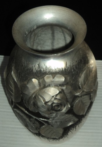Rare ancien vase - en, étain