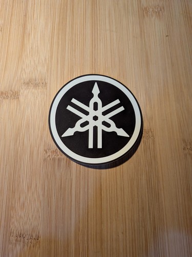 Sticker yamaha rond cm - rond, 8
