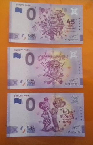Billets zero euro souvenir - 3,