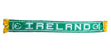 Echarpe Irlande Trèfle / Vintage 80's 90's Collector Ultra Ireland Clover Scarf