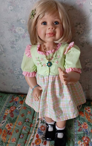 Sublime rare grande poupee - grande,
