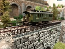 Wagon fourgon laposte Fleischmann ho