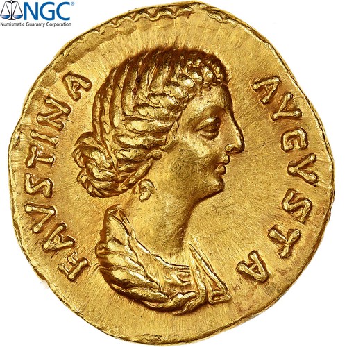 Faustine aureus 161 176 - aureus,, 161-176