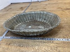 N.2 Panier a  pain  ustensile de cuisine fils de fer corbeille robuste tressée